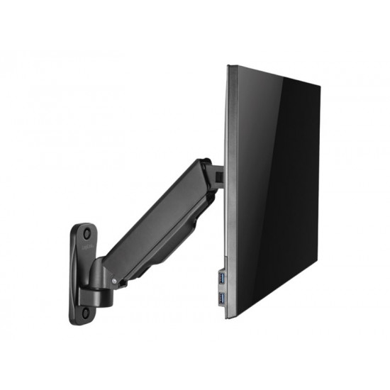 Logilink | Wall mount | Tilt, swivel, rotate | 17-32  | Maximum weight (capacity) 9 kg | Black