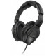 SENNHEISER HD 280 PRO, DYNAMIC HI-FI STEREO HEADPHONES, 64 ?, CLOSED, ADJUSTABLE HEADBAND, COILED CABLE 3M, JACK 3.5MM, BLACK