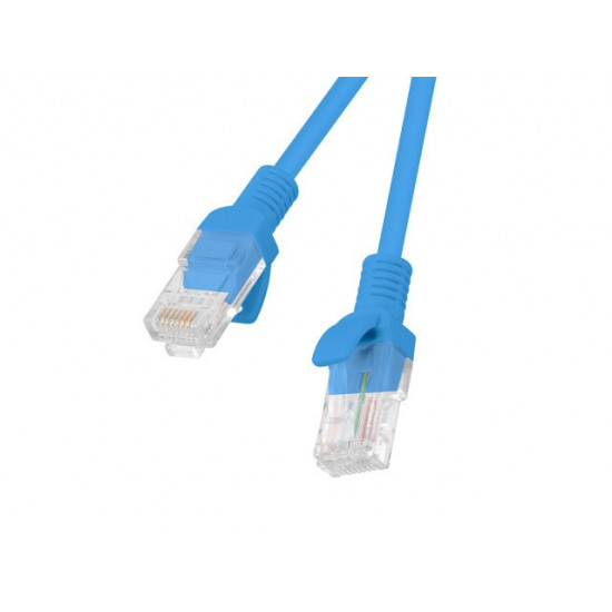 Lanberg PCU5-20CC-0050-B networking cable Blue 0.5 m Cat5e U/UTP (UTP)