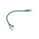 PATCHCORD KAT.6 UTP 0.25M ZIELONY FLUKE PASSED LANBERG 10-PACK