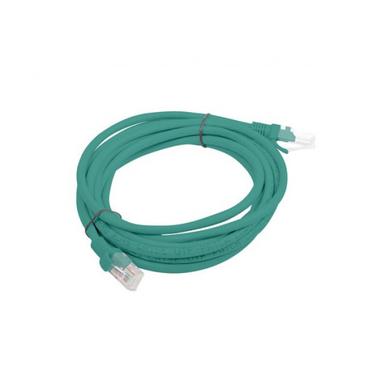 PATCHCORD KAT.5E UTP 3M ZIELONY FLUKE PASSED LANBERG 10-PACK