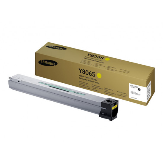 SAMSUNG CLT-Y806S Yellow Toner Cartridge