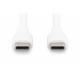 Digitus Silicone Connection Cable | AK-300341-010-W | USB-C to USB-C