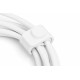 Digitus Silicone Connection Cable | AK-300341-010-W | USB-C to USB-C