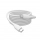 Digitus Silicone Connection Cable | AK-300341-010-W | USB-C to USB-C