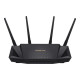 Wireless Router|ASUS|Wireless Router|3000 Mbps|Mesh|Wi-Fi 5|Wi-Fi 6|IEEE 802.11 b/g|IEEE 802.11n|USB 3.2|1 WAN|4x10/100/1000M|Number of antennas 4|RT-AX58U