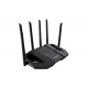 Wireless Router|ASUS|Router|6500 Mbps|Mesh|Wi-Fi 6|Wi-Fi 7|IEEE 802.11a|IEEE 802.11b|IEEE 802.11g|IEEE 802.11ac|IEEE 802.11ax|USB 3.2|3x2.5GbE|1x2.5GbE|Number of antennas 6|TUFGAMINGBE6500