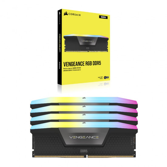 Corsair Vengeance RGB CMH192GX5M4B5200C38 memory module 192 GB 4 x 48 GB DDR5 5200 MHz