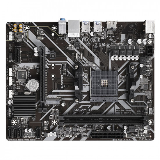 Gigabyte B450M K (rev. 1.0) AMD B450 Socket AM4 micro ATX