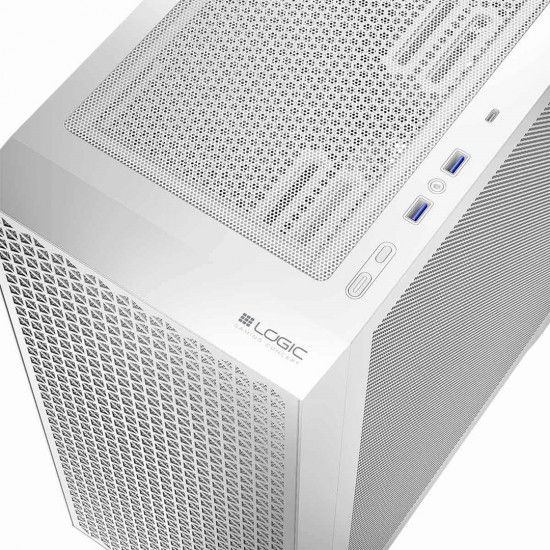 Logic DART PRO MIDI USB-C PC Case White