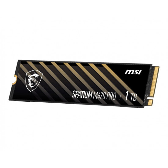 MSI SPATIUM M470 PRO PCIe 4.0 NVMe M.2 2 GB PCI Express 4.0 3D NAND