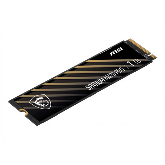 MSI SPATIUM M470 PRO PCIe 4.0 NVMe M.2 2 GB PCI Express 4.0 3D NAND