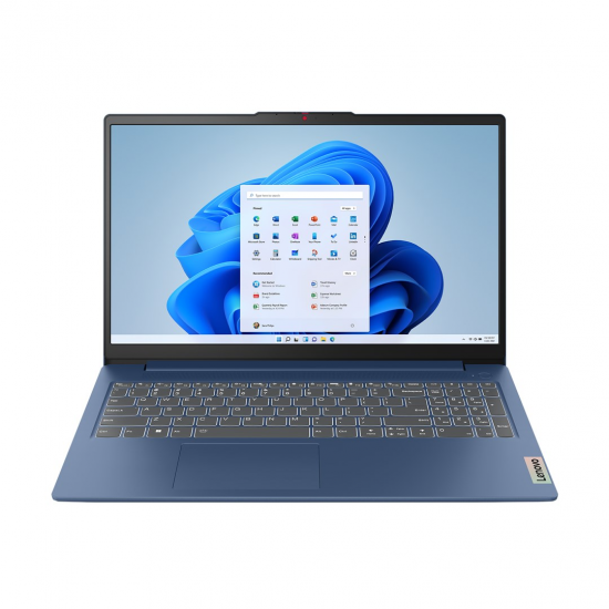 Lenovo IdeaPad Slim 3 15IAH8 Laptop 39.6 cm (15.6) Full HD AG Intel® Core™ i5 i5-12450H 16 GB LPDDR5-SDRAM 512 GB SSD Wi-Fi 6 (802.11ax) Windows 11 Home Blue