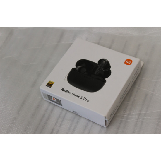 SALE OUT. Xiaomi Redmi Buds 5 Pro (Midnight Black) | Xiaomi | Redmi Buds 5 Pro | Built-in microphone | Bluetooth | Midnight Black | DAMAGED PACKAGING