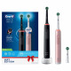 Oral-B Pro 3 3900N Gift Edition Adult Rotating-oscillating toothbrush Black, Pink