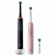 Oral-B Pro 3 3900N Gift Edition Adult Rotating-oscillating toothbrush Black, Pink