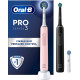 Oral-B Pro 3 3900N Gift Edition Adult Rotating-oscillating toothbrush Black, Pink