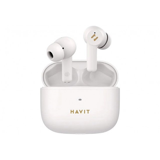 Havit TW958 Pro - TWS wireless headphones, beige