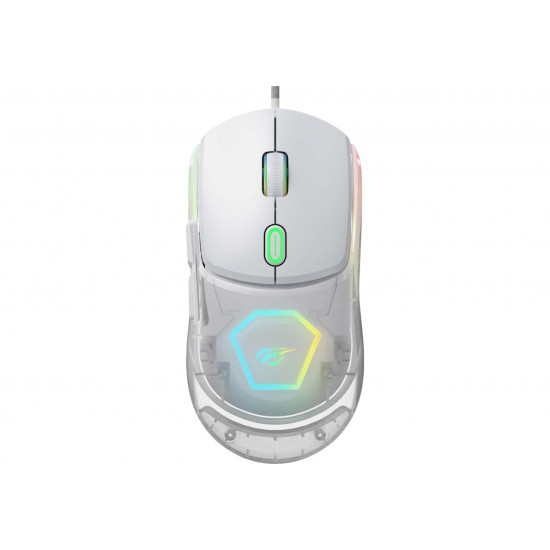 Havit MS965SE - RGB gaming mouse, white