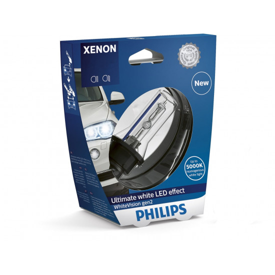 Philips WhiteVision Xenon gen2 42403WHV2S1 Xenon car headlight bulb