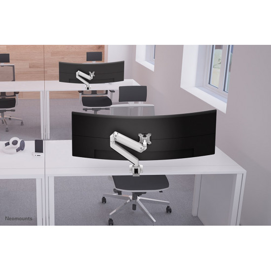 Neomounts desk monitor arm for curved screens