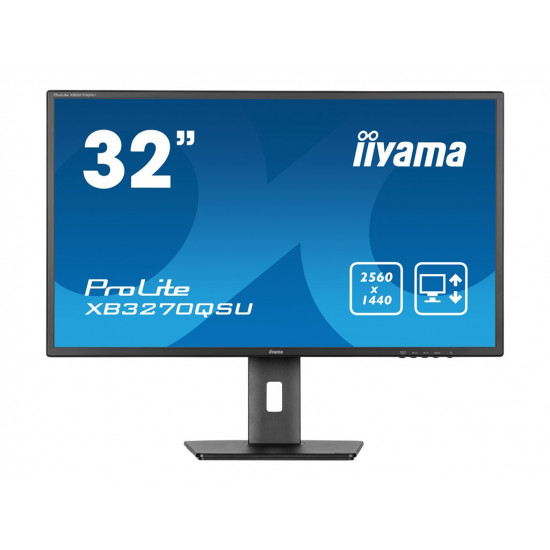 IIYAMA XB3270QSU-B1 32inch IPS 2560x1440 250cd/m2 3ms 2xHDMI DP USB (P)