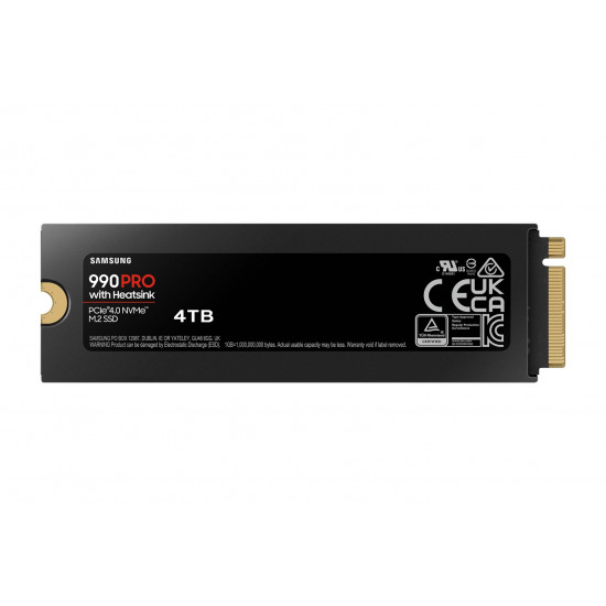 Samsung 990 Pro 4 TB M.2 PCI Express 4.0 NVMe V-NAND TLC