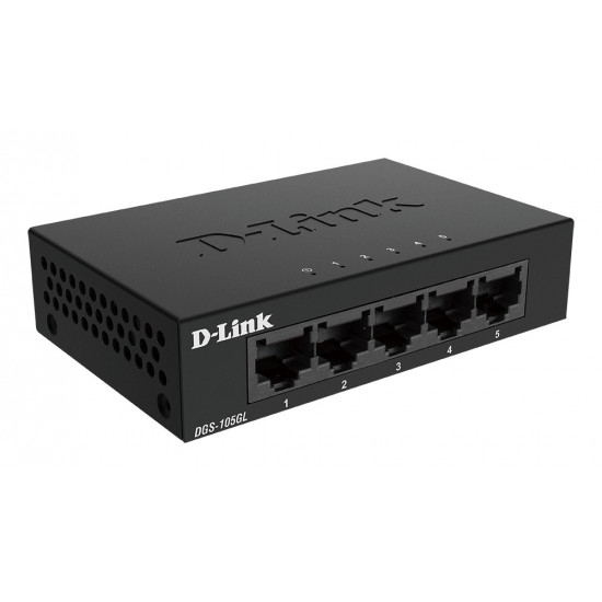 D-Link DGS 105GL - switch - 5 porte -