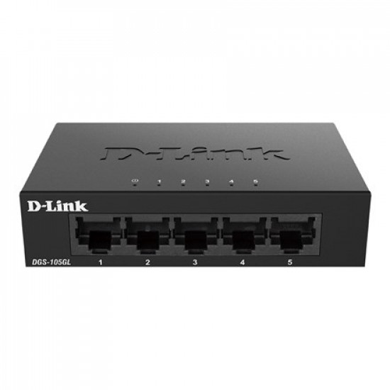 D-Link DGS 105GL - switch - 5 porte -