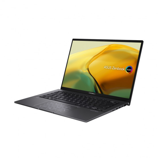 ASUS Zenbook 14 OLED UM3402YA-WS74T laptop AMD Ryzen™ 7 7730U 35.6 cm (14) WQXGA+ 16 GB LPDDR4x-SDRAM 512 GB SSD Wi-Fi 6E (802.11ax) Windows 11 Home Black New Repack/Repacked