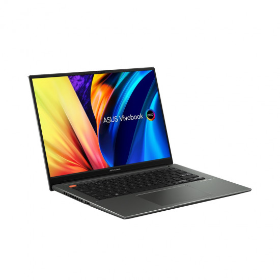 ASUS Vivobook S 14X OLED S5402ZA-IS74 laptop Intel® Core™ i7 i7-12700H 36.8 cm (14.5) 2.8K 12 GB DDR4-SDRAM 512 GB SSD Wi-Fi 6E (802.11ax) Windows 11 Home Black New Repack/Repacked