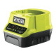 RYOBI Battery Charger 18V RC18120 2A Without Packaging