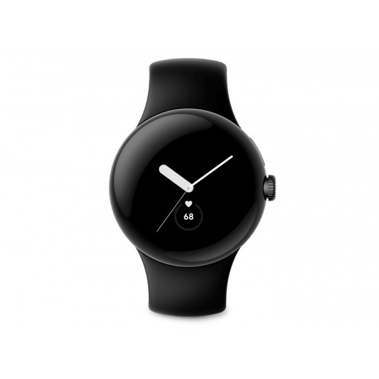 Google Pixel Watch AMOLED 41 mm Digital Touchscreen Black Wi-Fi GPS (satellite)