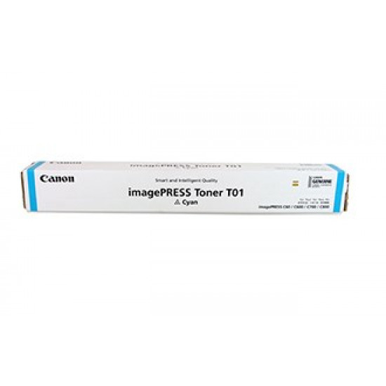 Genuine Canon T01C Toner T01 8067B001 Cyan