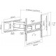 Equip 37-70” Articulating TV Wall Mount Bracket