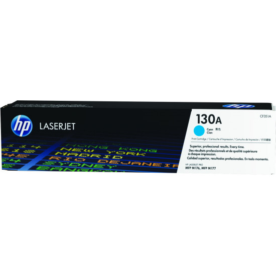 HP 130A Cyan Original LaserJet Toner Cartridge