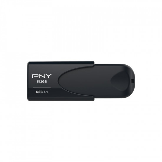 PNY Attache 4 USB flash drive 512 GB USB Type-A 3.2 Gen 1 (3.1 Gen 1) Black