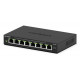 NETGEAR GS308E Managed L2/L3 Gigabit Ethernet (10/100/1000) Power over Ethernet (PoE) Black