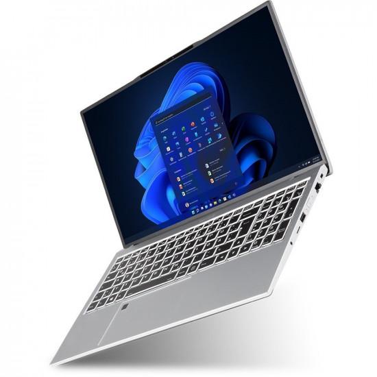 TERRA MOBILE 1551R Intel® Core™ i5 i5-1335U Laptop 39.6 cm (15.6) Full HD 16 GB DDR5-SDRAM 512 GB SSD Wi-Fi 6 (802.11ax) Windows 11 Pro Silver