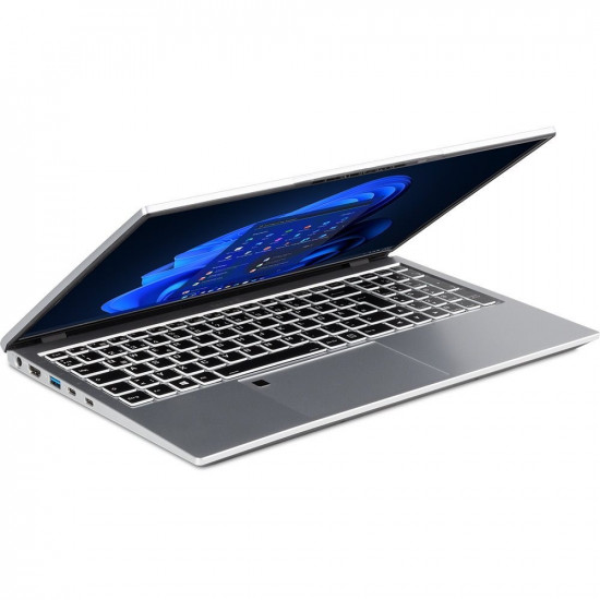 TERRA MOBILE 1551R Intel® Core™ i5 i5-1335U Laptop 39.6 cm (15.6) Full HD 16 GB DDR5-SDRAM 512 GB SSD Wi-Fi 6 (802.11ax) Windows 11 Pro Silver