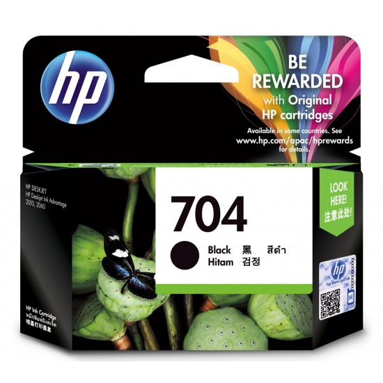 HP 704 Original Black 1 pc(s)