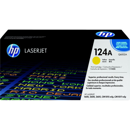 HP 124A - gul - original - LaserJet -