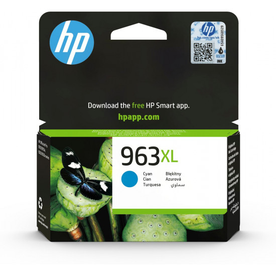 HP 963XL - Hojtydende - cyan - origina