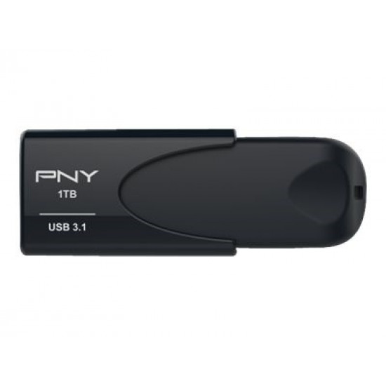 PNY Attaché 4 USB flash drive 1 TB USB Type-A 3.2 Gen 1 (3.1 Gen 1) Black