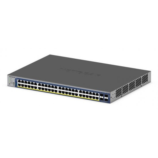 NETGEAR 52-Port PoE Gigabit/10G Stackable Smart Switch (GS752TXP)