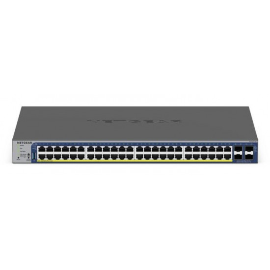 NETGEAR 52-Port PoE Gigabit/10G Stackable Smart Switch (GS752TXP)