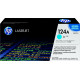 HP 124A Cyan Original LaserJet Toner Cartridge