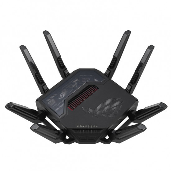 ASUS ROG Rapture GT-BE98 wireless router 10 Gigabit Ethernet Quad-band (2.4 GHz / 5 GHz-1 / 5 GHz-2 / 6 GHz) Black