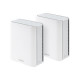 ASUS ZenWiFi BT10 (2pk) Tri-band (2.4 GHz / 5 GHz / 6 GHz) Wi-Fi 7 (802.11be) White 3 Internal