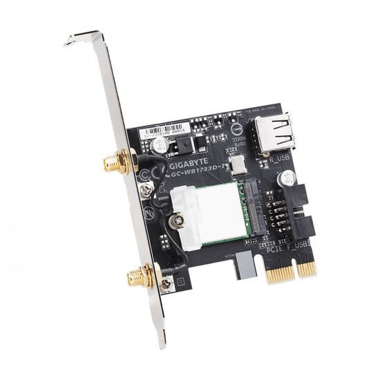 GIGABYTE GC-WB1733D-I network card Internal WLAN / Bluetooth 1733 Mbit/s